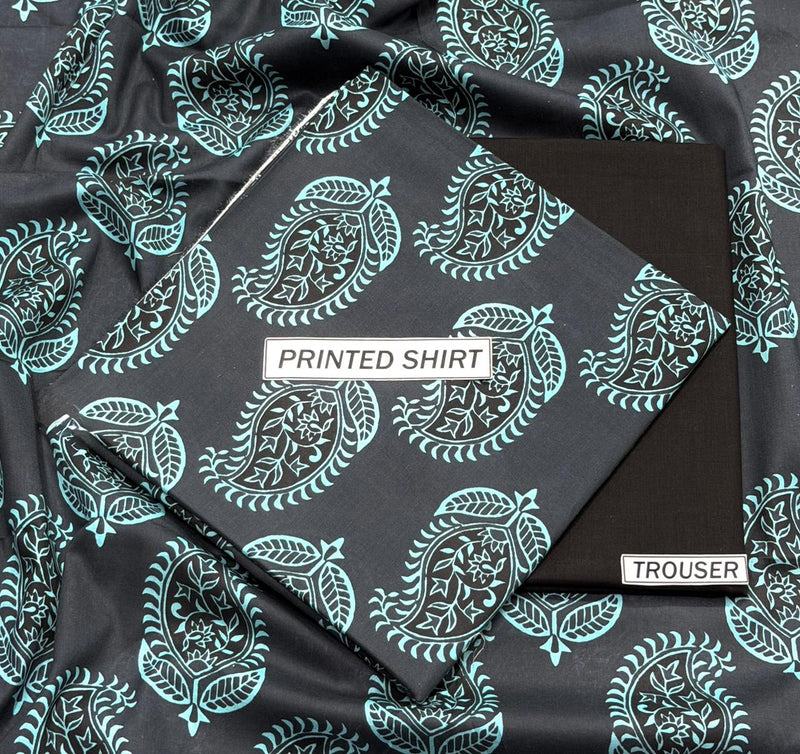 Huraira Collection Premium Lawn 2PC Suit – Shirt & Trouser