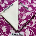 Huraira Collection Premium Lawn 2PC Suit – Shirt & Trouser