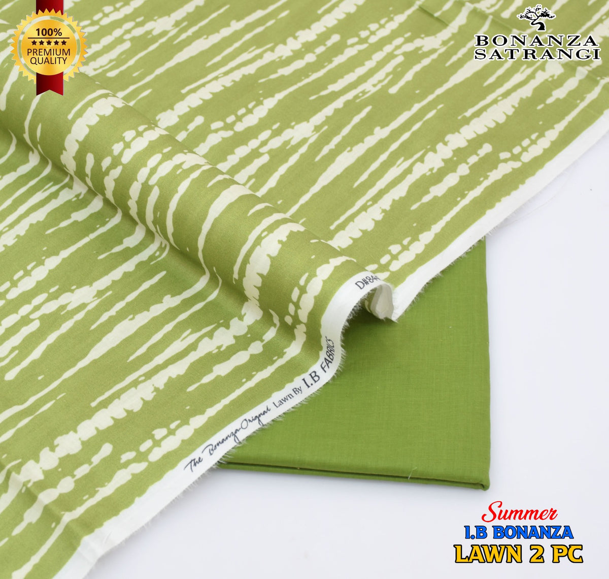 Huraira Collection Premium Lawn 2PC Suit – Shirt & Trouser