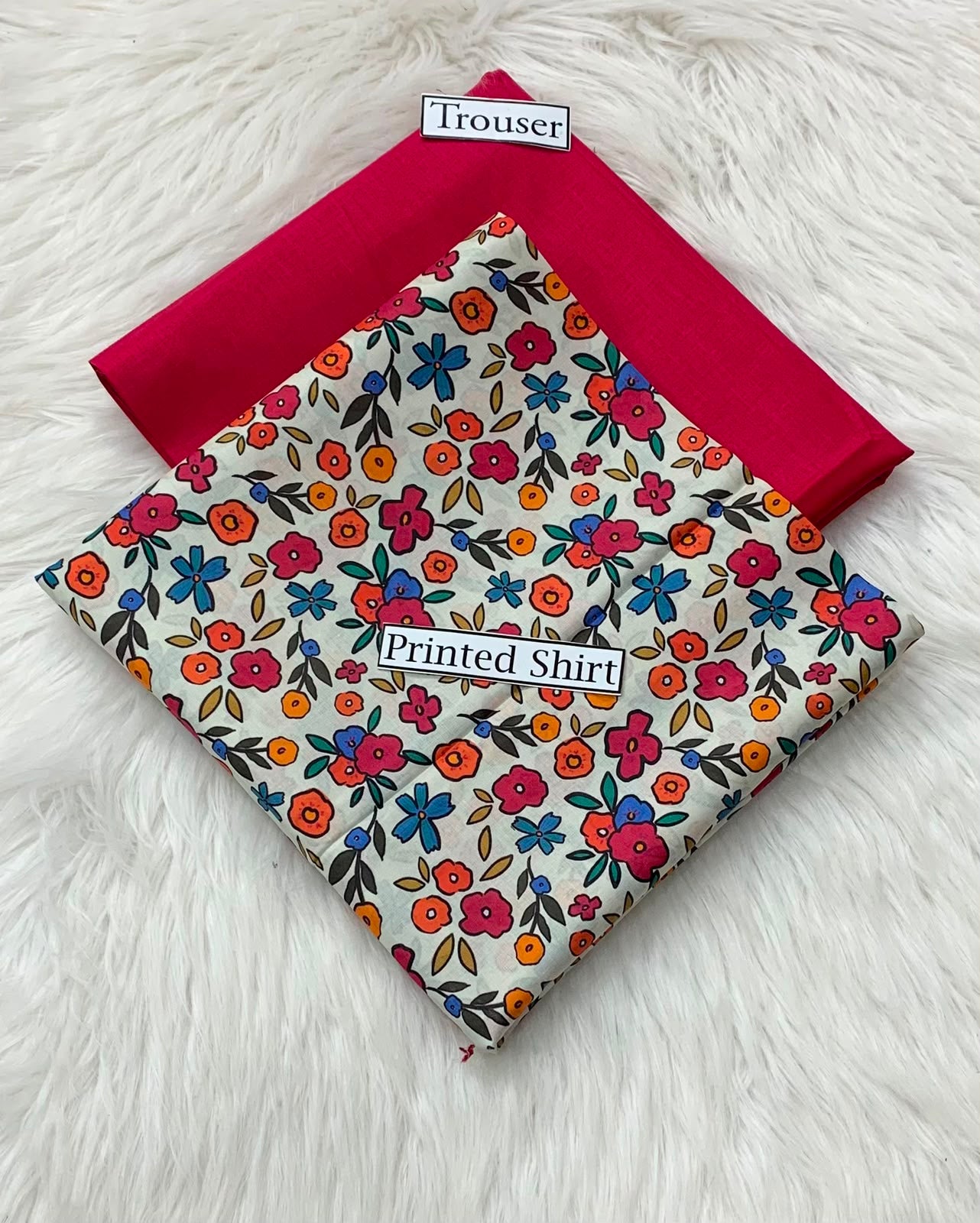 Huraira Collection Premium Lawn 2PC Suit – Shirt & Trouser