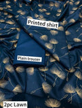 Huraira Collection Premium Lawn 2PC Suit – Shirt & Trouser