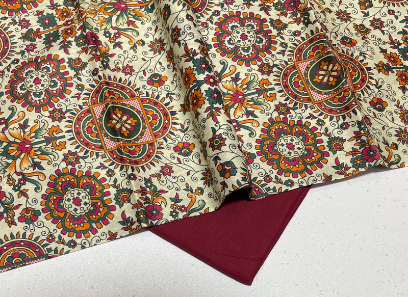Huraira Collection Premium Lawn 2PC Suit – Shirt & Trouser